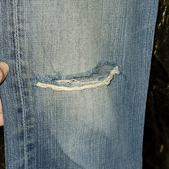 BKE Distressed Flare Jeans "Sabrina" - Picture 10 of 14